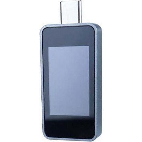 ITGZ 3-in-1 Spannungs-, Strom- und Leistungsmessgerät: 4–30 V, 0–3 A, 0–90 W, Schnellladefunktion, Voltmeter, USB-C-Anschluss (1/5)
