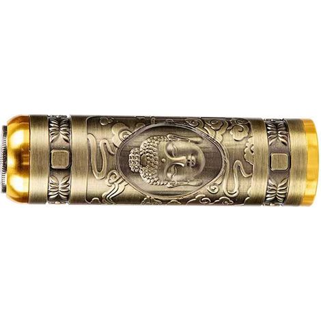 Mini rasoir électrique rechargeable pour homme, rasoir de maison et de voyage, rasoir portable en forme de tête de Bouddha (1/5)