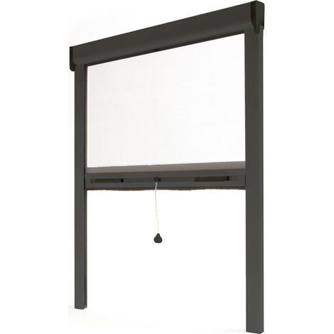 Mosquitera Estor Recortable AVOSDIM Alu Gris 7016 - An 100 x Al 160 cm