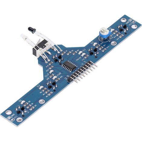 Infrarotsensormodul zur Hindernisvermeidung und 5-Kanal-Verfolgung für intelligente Spielzeugautos und Roboter (1/5)