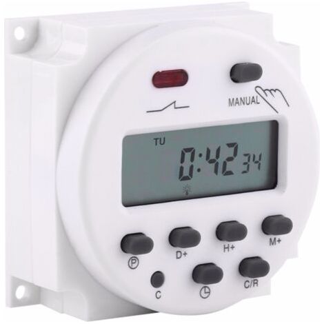 TS-CN101A Kleiner Mikrocomputer-Timer zur Zeitsteuerung, Zeitschalter zur Leistungssteuerung, 24 V (1/3)