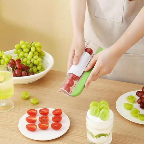 Obstschneider Traubenschneider Tomatenschneider Gemüsehobel (1/5)