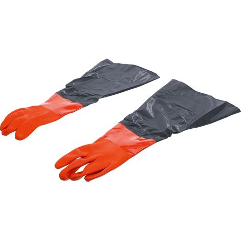BGS Gants de rechange pour cabine de sablage à air comprimé pour art. 8841 (1/3)