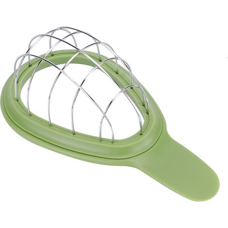 Avocado-Teiler aus Edelstahl, Fruchtfleischtrenner, Schneidewerkzeug (1/5)
