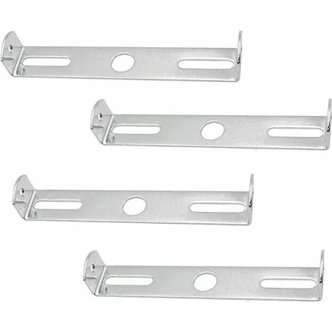 Deckenleuchtenhalterung – Robustes Metall – 4-teiliges Set – Hohe Tragkraft – Einfache Deckenmontage – Crezuo