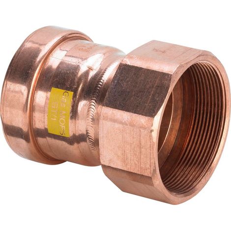 Viega Profipress G XL-Raccord de transition, d 64,0mm, Rp 21/2 Cuivre modèle 2612XL, 577896