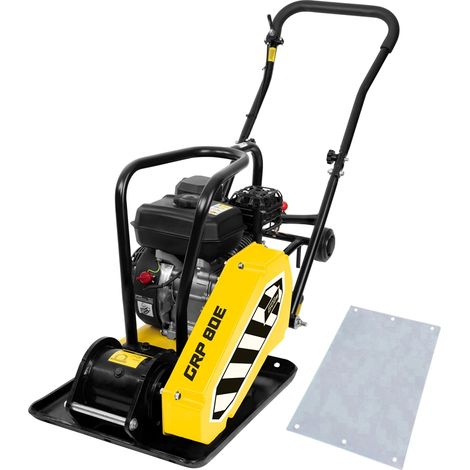 Güde Rüttelplatte GRP 80E Verdichter 5,5PS 14kN Fahrwerk (1/5)