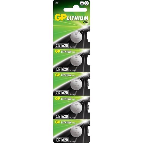 .5 Pile GP CR1620.
.