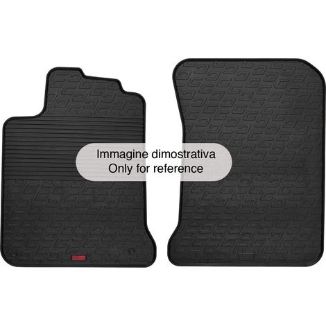 Set tappeti su misura in gomma - compatibile per  Mercedes Viano (09/1002/14) -  Mercedes Vito (09/1012/14)