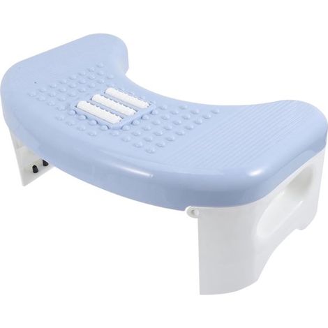 Toilettenhocker robuster Badezimmerhocker praktisch für Erwachsene und Kinder beim Toilettengang stilvolles Design passend für jedes Badezimmer (1/5)