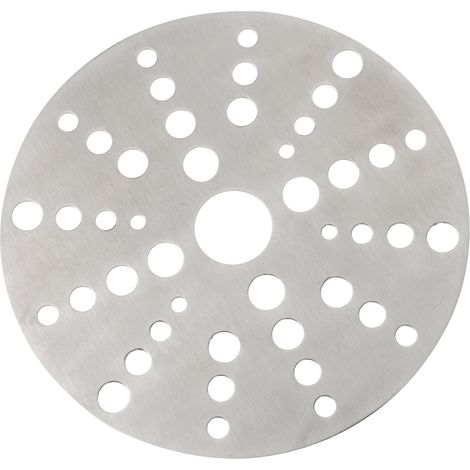 18cm Plaque Conductrice de Chaleur Inox Alimentaire pour Casseroles Céramique et Verre Diffuseur Thermique pour Cuisson sur Plaques Induction et Gaz
