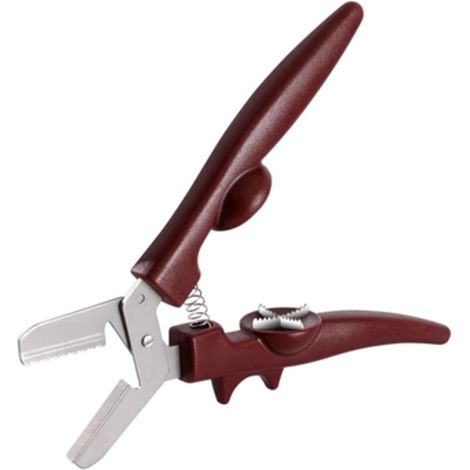 Forbici multifunzionali Schiaccianoci per sbucciare le castagne, pinzette automatiche a rimbalzo per sbucciare le noci (1/4)