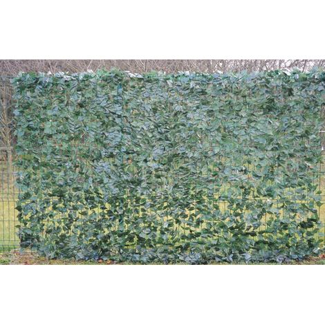 Plante artificielle haute gamme Spécial extérieur / Lierre artificiel - Dim : 200 x 300 cm -PEGANE- (1/2)