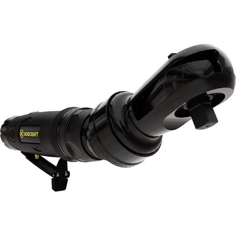 Tournevis à cliquet pneumatique avec tête flexible (3 positions : droite, 30° vers le haut/bas), carré 3/8", couple max. 80 Nm, couple de travail 53 Nm (1/2)