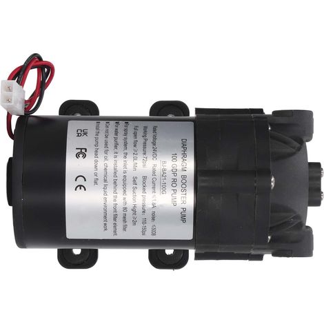 Pompe de surpression à membrane DC24V, 60W, 100G, pompe auto-amorçante à filetage interne 3 points, pompe d'atomisation, sans adaptateur. (1/5)