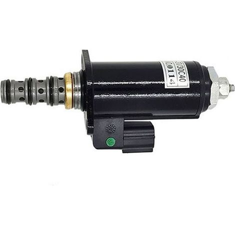 Adecuado para la válvula solenoide YN35V00019F1, y también adecuado para las excavadoras hidráulicas SK200-3, SK200-5 y SK200-6 KDRDE5K-31 30C40-101 YN35V00018F2.
