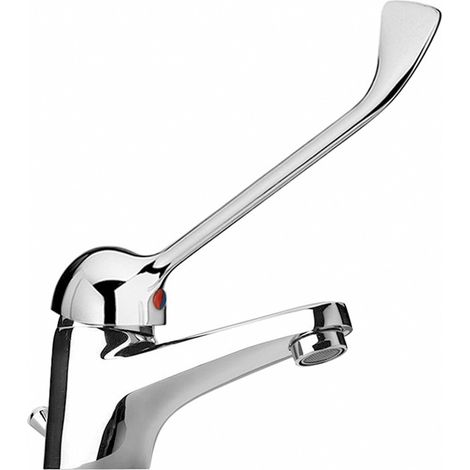 Miscelatore Lavabo con Leva Clinica Cromato Piralla Ariel (1/5)