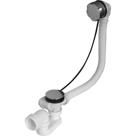 Nemo compet competente remplisseur automatique de baignoire avec vanne rotative pour baignoires standard avec sortie d 52 mm avec set de finition (1/2)