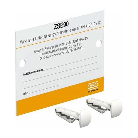 Etiqueta obo-bettermann ks-zse de para alivio de tensión 1 pieza