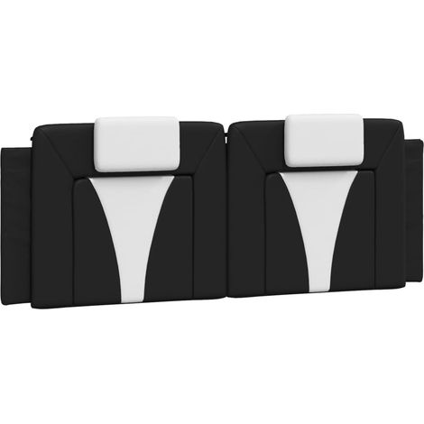 Maison Exclusive - Kopfteil-Kissen "Viana" Schwarz und Weiß 140 c
