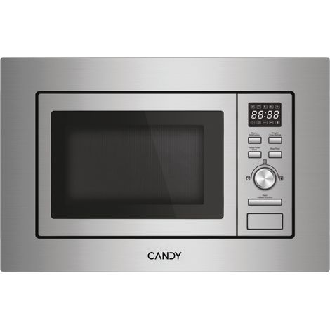 Candy CA20FMW7NG Microondas Integrable con grill 20 L 800 W Acero inoxidable (1/5)