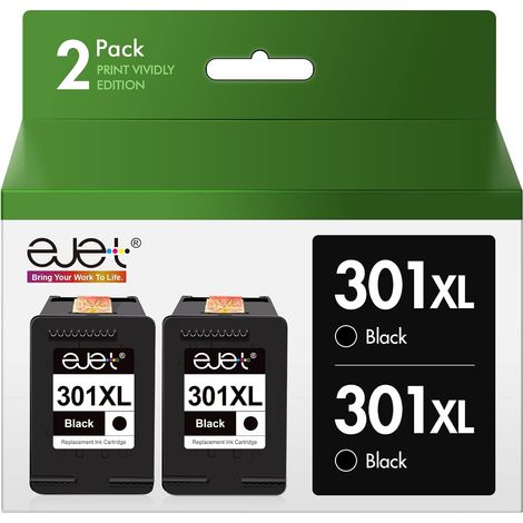 301XL Cartouche Compatible pour HP 301 XL pour HP Envy 4500 5530 4507 (1/5)