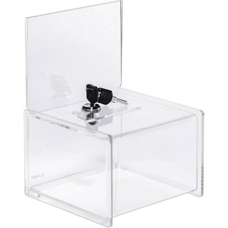Sigel Cofanetto con rimessa in gioco, serratura VA151 Trasparente (L x A x P) 15 x 15 x 21.2 cm 1 pz.