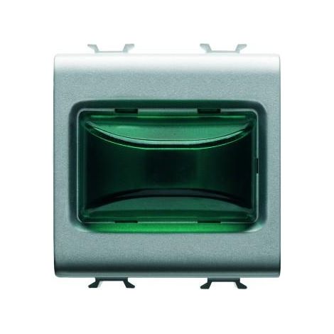 VOYANT SAILLANT VERT 3W 2M TITANE GEWISS GW14632