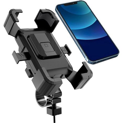 Handyhalterung für Fahrrad/Motorrad – Stoßfest der dritten Generation – Sekundenschnellverschluss – Robust und langlebig – Passend für Smartphones von 4,7 bis 7,1 Zoll (1/4)