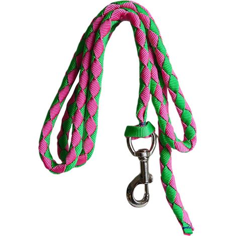 Longe pour cheval avec mousqueton, corde de laisse résistante, corde tressée (1/5)