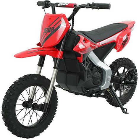 Moto Elettrica per Bambini 6 Anni+ Moto da Cross 250W 12V 25 km/h Rosso (1/5)