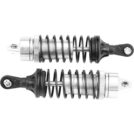 Stück RC 100mm Stoßdämpfer vorne für Traxxax Slash 4x4 1/10 Auto (Silber, ohne Feder) (1/5)