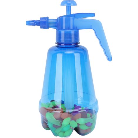 Pompe à ballons d'eau en plastique, remplisseur avec 100 ballons, accessoire facile pour jeux aquatiques dès 3 ans (1/5)