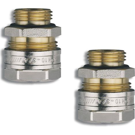 Kermi Racor de transición 1/2'' AG-16, 2 piezas, SFVZHUEV016