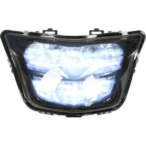 Phare de moto LED blanc résistant aux intempéries, remplacement de moto Cool pour Y15 Y15Z Y15ZR Smoky (1/5)