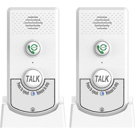 Interphone sans fil pour la maison, appelant bidirectionnel, interphone vocal sans fil ultra longue portée, (1/5)