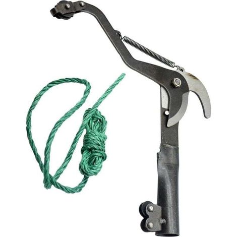 Forbici da potatura ad alta quota, testa della sega estensibile senza asta, troncarami per esterni ad alta quota con corda, troncarami per alberi da frutto (1/4)