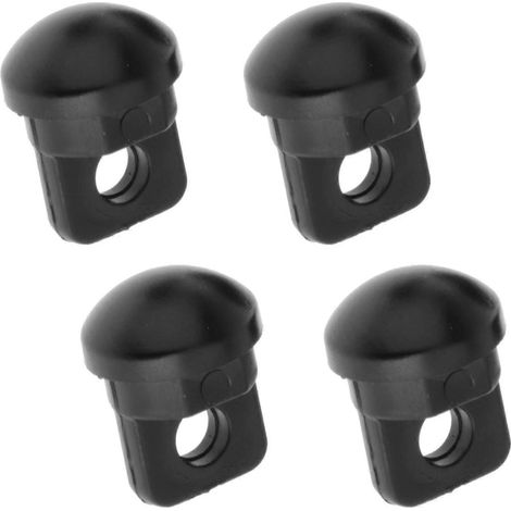 Lot de 4 bouchons de protection pour pieds de chaise en métal, compatibles avec les chaises de camping.-14mm (1/5)