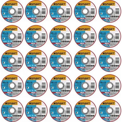 Disco de corte smart sm-16-12510s inox 125 mm 1 mm (1/2)
