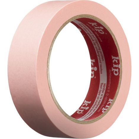 KIP Abdeckband WASHI-TEC Delicate 375 glattrosa Länge 50 m Breite 30 mm