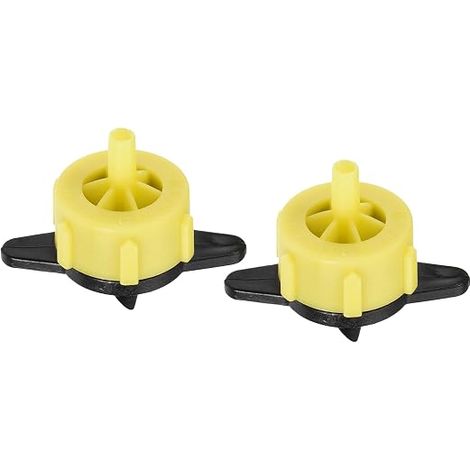 Lot de 60 goutteurs d'irrigation - Goutteurs à compensation de pression pour pelouse et jardin, débit constant pour systèmes d'irrigation (1/5)