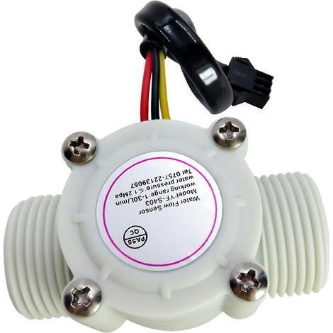 Wasserdurchflusssensor 1-30 l/min, Durchflussmesser für Schwimmbäder (1/5)