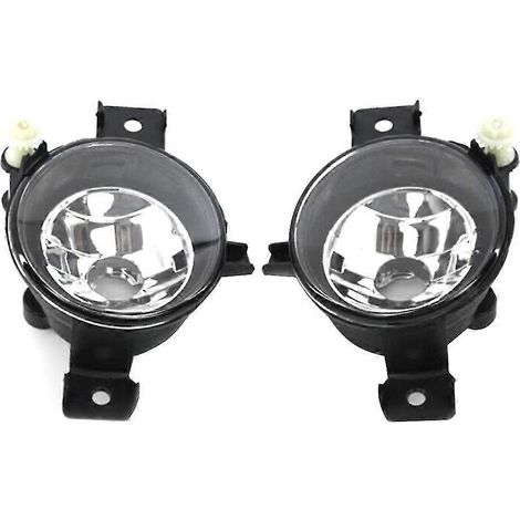 Lot de 2 feux antibrouillard avant gauche et droit à LED (sans ampoule) compatibles avec BMW X5 E70 (2011-2013) - Références : 63177224643, 63177224, p202411261179 (1/4)