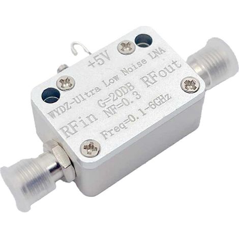 Amplificateur LNA ultra-faible bruit NF=0,3, récepteur de signal RF, amplificateur de puissance RF, radio FM, VHF, UHF, 5,8 GHz (1/5)