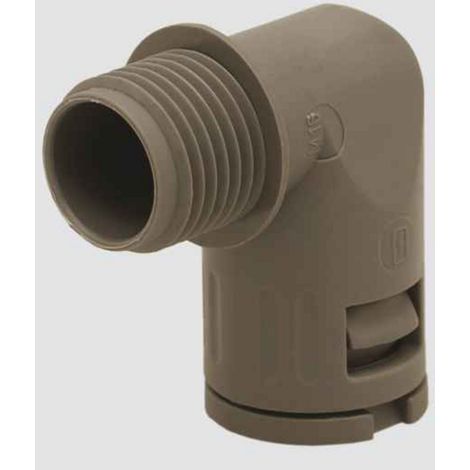 HELU 904843 HELUquick 90° M Schlauchverschraubung Schwarz M32  90° 1 St.