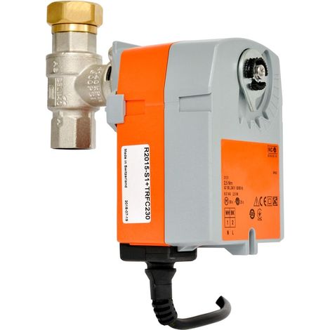 Reflex Válvula de bola motorizada Safecontrol Rp 1/2" como kit de conversión para reabastecimiento, 9119352