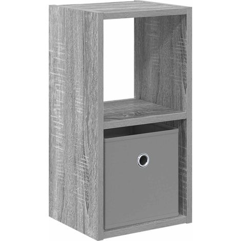 Nachttisch Graues Sonoma 25,5 x 22 x 49,5 cm Holzwerkstoff vidaXL