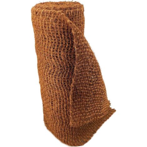 – Filet anti-érosion en fibre de coco 4m – Largeur 1m – Grammage 750 g/m² – Protection naturelle pour bassins et rives de lacs - COCO 750 G (1/5)