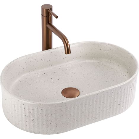 Vasque À Poser Rea Vanda 48 Beige
