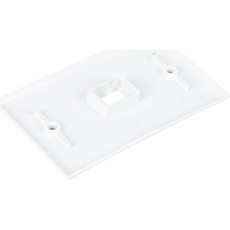 Panneau d'information de 120 mm de type américain, panneau réseau de 120 mm de type américain, panneau réseau RJ45 à un seul port (1/5)